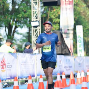 Race photo from BOGORUN 2026