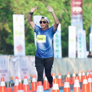 Race photo from BOGORUN 2026