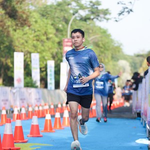 Race photo from BOGORUN 2026
