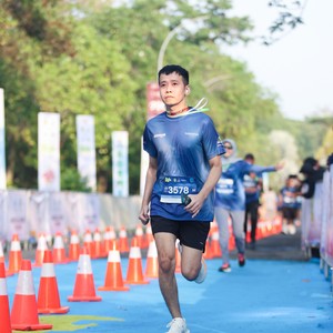 Race photo from BOGORUN 2026