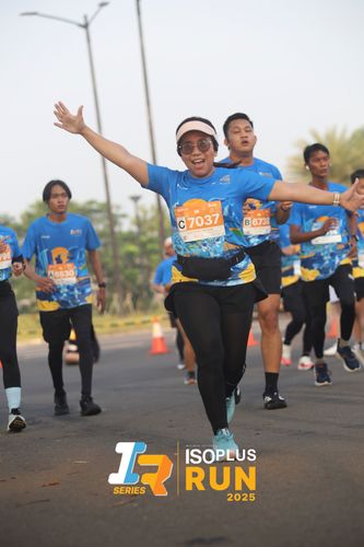 Race photo from ISOPLUS RUN 2025 - JAKARTA