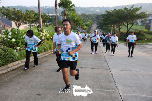 Race photo from Taman Budaya x BOGORUN 2025