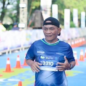 Race photo from BOGORUN 2026
