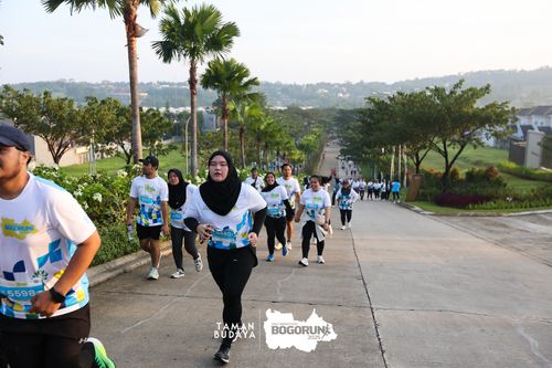 Race photo from Taman Budaya x BOGORUN 2025