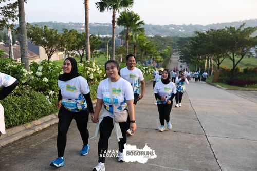 Race photo from Taman Budaya x BOGORUN 2025