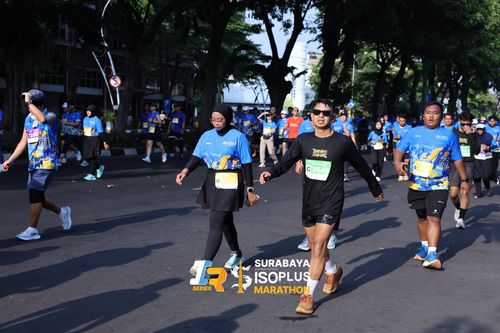 Race photo from SURABAYA ISOPLUS MARATHON 2025