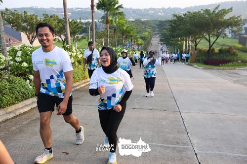 Race photo from Taman Budaya x BOGORUN 2025