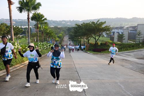 Race photo from Taman Budaya x BOGORUN 2025