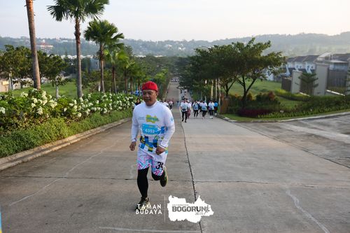 Race photo from Taman Budaya x BOGORUN 2025