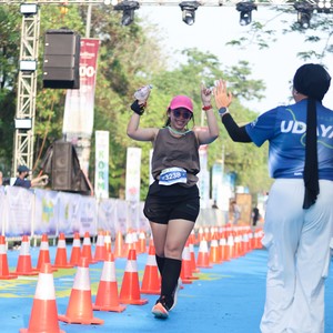 Race photo from BOGORUN 2026