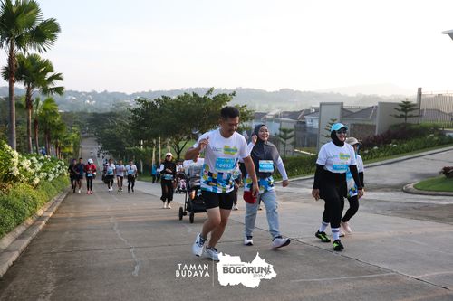Race photo from Taman Budaya x BOGORUN 2025