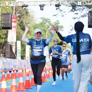Race photo from BOGORUN 2026