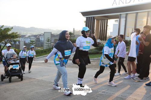 Race photo from Taman Budaya x BOGORUN 2025