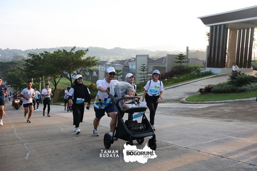 Race photo from Taman Budaya x BOGORUN 2025