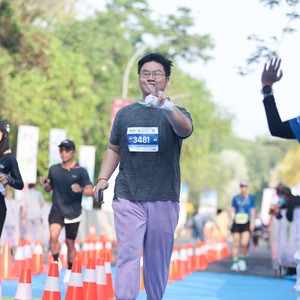 Race photo from BOGORUN 2026