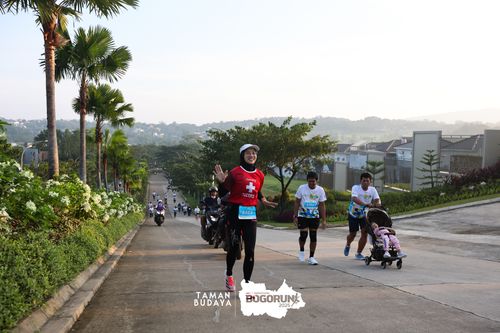 Race photo from Taman Budaya x BOGORUN 2025