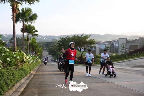 Race photo from Taman Budaya x BOGORUN 2025