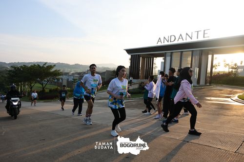 Race photo from Taman Budaya x BOGORUN 2025