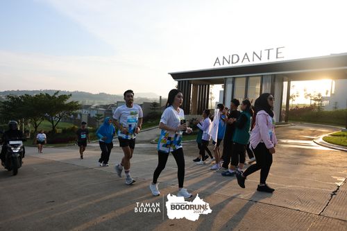 Race photo from Taman Budaya x BOGORUN 2025