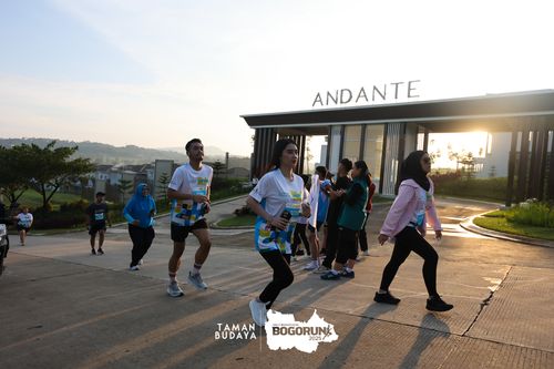 Race photo from Taman Budaya x BOGORUN 2025