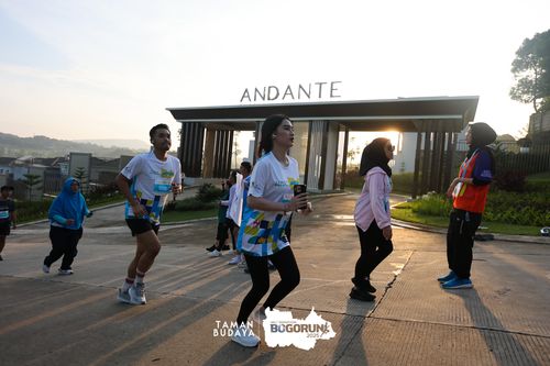 Race photo from Taman Budaya x BOGORUN 2025