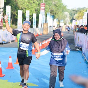 Race photo from BOGORUN 2026