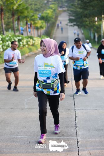 Race photo from Taman Budaya x BOGORUN 2025