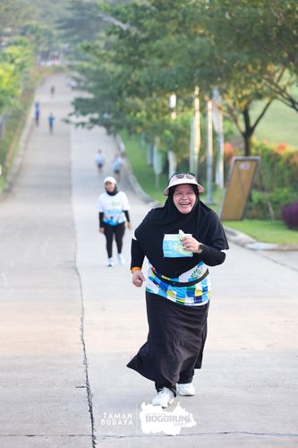 Race photo from Taman Budaya x BOGORUN 2025