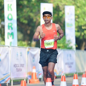 Race photo from BOGORUN 2026