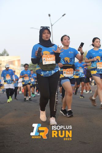 Race photo from ISOPLUS RUN 2025 - JAKARTA