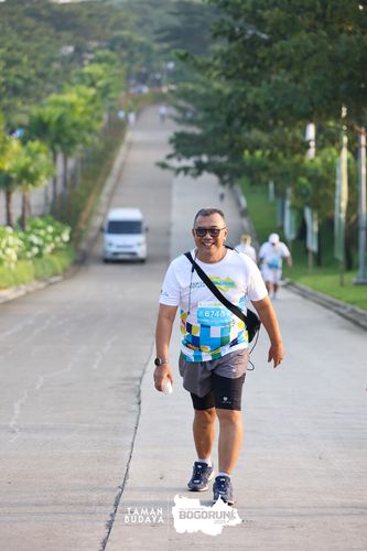 Race photo from Taman Budaya x BOGORUN 2025