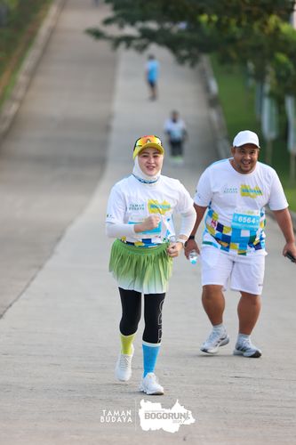 Race photo from Taman Budaya x BOGORUN 2025