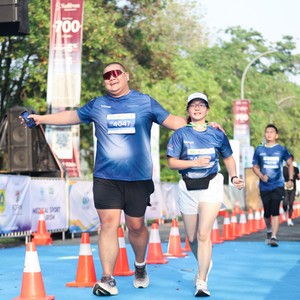 Race photo from BOGORUN 2026