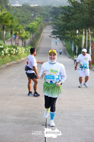 Race photo from Taman Budaya x BOGORUN 2025