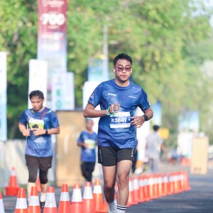 Race photo from BOGORUN 2026