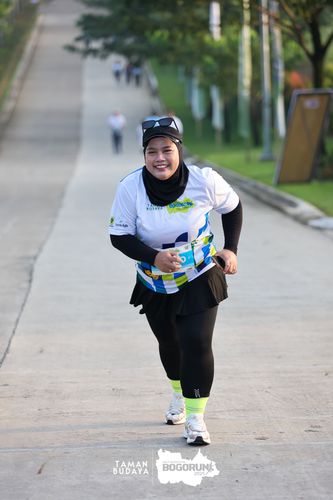 Race photo from Taman Budaya x BOGORUN 2025