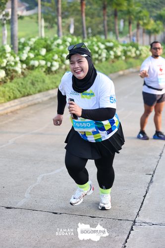 Race photo from Taman Budaya x BOGORUN 2025