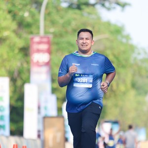 Race photo from BOGORUN 2026