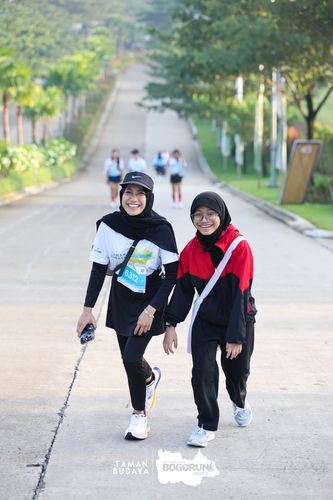 Race photo from Taman Budaya x BOGORUN 2025