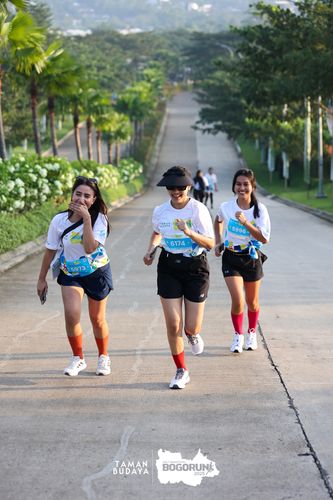 Race photo from Taman Budaya x BOGORUN 2025