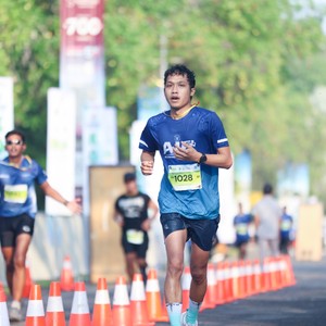 Race photo from BOGORUN 2026