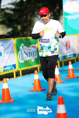 Race photo from Taman Budaya x BOGORUN 2025
