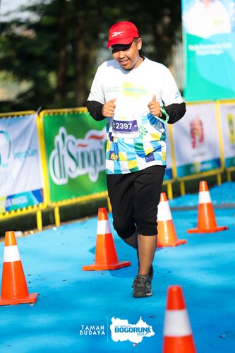 Race photo from Taman Budaya x BOGORUN 2025