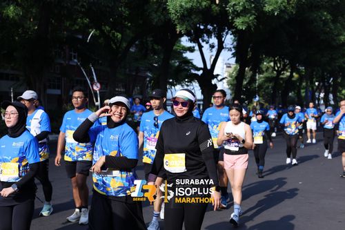 Race photo from SURABAYA ISOPLUS MARATHON 2025