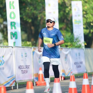 Race photo from BOGORUN 2026