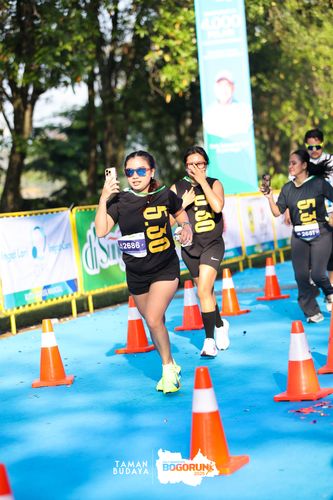Race photo from Taman Budaya x BOGORUN 2025