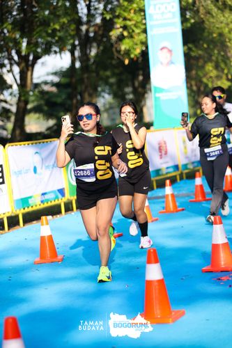 Race photo from Taman Budaya x BOGORUN 2025