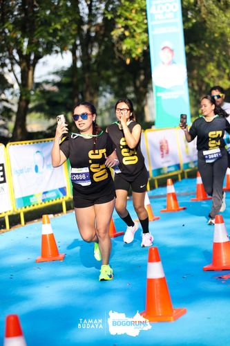 Race photo from Taman Budaya x BOGORUN 2025