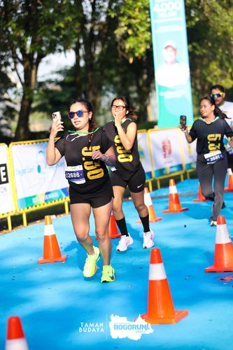 Race photo from Taman Budaya x BOGORUN 2025