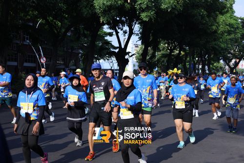 Race photo from SURABAYA ISOPLUS MARATHON 2025